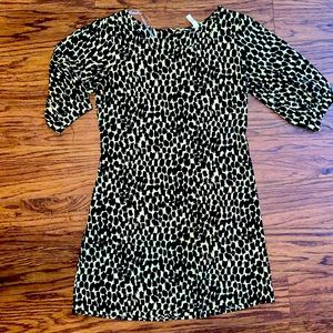 Mind Code Black/Yellow Dress w/ Cut-Outs on Sleeve (3/4 Sleeves)